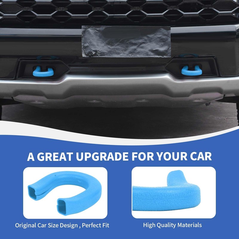 RAZPOY Tow Hook Cover fit for Chevy Silverado 1500 2007-2024,