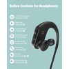 AuralMax - Auriculares Bluetooth inalámbricos con 15 horas de reproducción