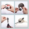Skweawert 2 Pack Desk Grommet 2 Inch 50mm, Zinc Alloy