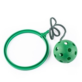 Ankle Skip Ball,Jump Swinging Ball Skip Jump Rope for Fitness Jump Sports Swing Ball Ankle Toy Skipper Jumping Game Exercise Fitness Outdoor Toys (Green)