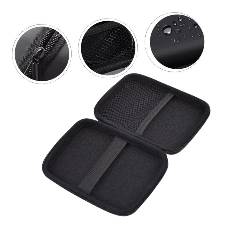 Operitacx Kabelcontainer Multifunktionale Aufbewahrungstasche für Externe Zubehör Stoßdämpfend für Reisen