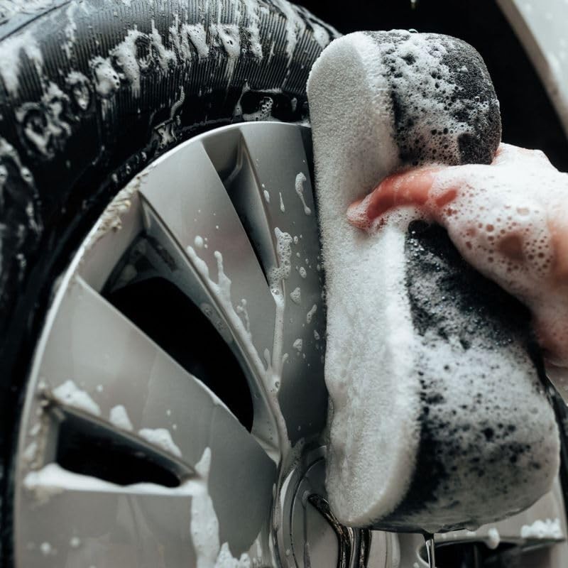 Cleaning Sponge with Two Sides for Car Washing, Ideal for