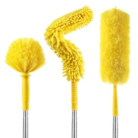 17FT Extendable Microfiber Duster Kit for High Ceilings