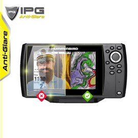 IPG Anti-Glare Made for Humminbird Humminbird Helix 7 Chirp - Sonar DI G2 / DI GPS G2 / GPS G2 Fisfinder Display Matte Finish Screen Protector Film, Perfect for Outdoor Use for Helix7.A.Gl