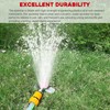 Ehaijia 3Pack 360° Metal Spot Sprinklers, Durable Outdoor Sprinkler with