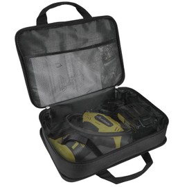 AVID POWER Storage Tool Case Bag, Suitable for Pistol-Grip Tire Inflator, Cordless Drill, Brushed/Brushless Impact Wrench, Original Soft Canvas Bag with Mesh Dividers & Double Zipper