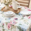 Benson Mills Spillproof Spring/Summer Durable Heavyweight Fabric Indoor Outdoor Tablecloth,