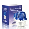 Osyyhe Pool Unit Cartridge for 7,500-20,000 Gallons, Swimming Pool Skimmer