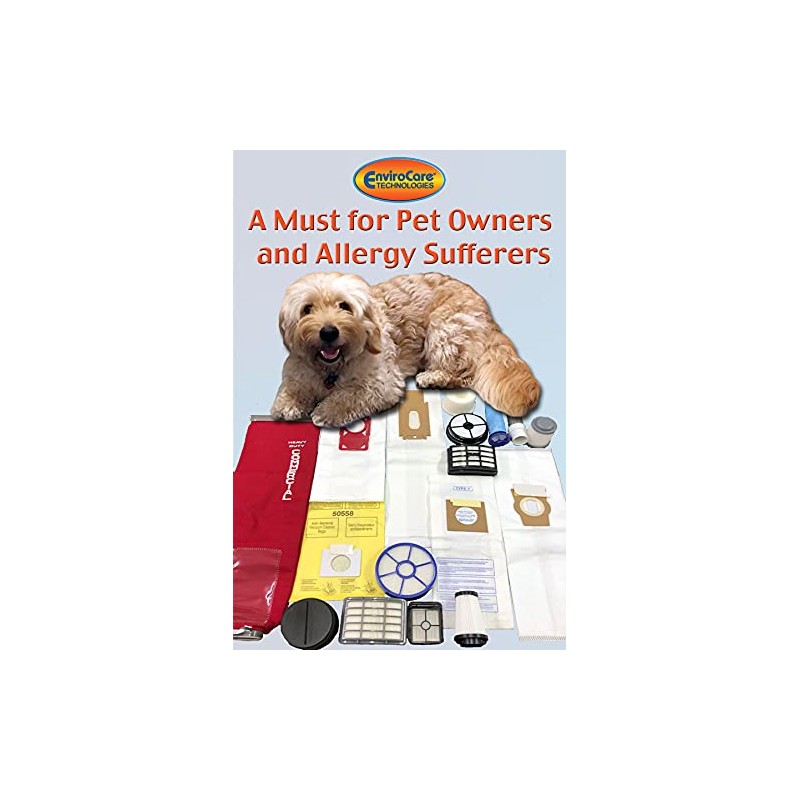 EnviroCare Replacement Micro Filtration Vacuum Cleaner Dust Bags Designed to