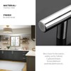 homdiy 15 Pack Brushed Nickel Cabinet Pulls 3 Inch Handles