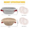 Banneton Bread Proofing Basket Set of 2, 9" Round +