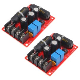 Coliao 2pcs 200W Pure Bass Subwoofer Crossover Second-Order Crossover Frequency Distributor Divider 2 Way Speaker Audio Crossover Filter