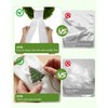 White Wreath Sash, 4Pcs Embroidery Blank Wreath Sashes for Front