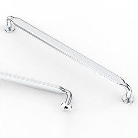 Asidrama 6 Pack 12.6 Inch(320mm) Polished Chrome Kitchen Cabinet Handles, Cabinet Pulls Kitchen Cabinet Hardware for Cupboard Drawer Pulls