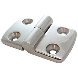 Combination Hinge Stainless Steel 40/40 to take down RH 48 x 77 mm