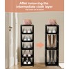 XXXAXXX 6-Tier Shoe Rack Shoe Organizer, Adjustable Rack Sturdy Easy
