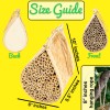 Made Easy Kit MEK Mason Bee House with Bamboo Tubes