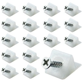 120 Pcs Drawer Repair Kit with Screws, Draw Wedges, Draw Support Wedges, Drawer Supports for Sagging Drawers Chest Drawer Bottom Repair Fixing, Drawer Fixing Kit, Drawer Strengthener, Drawer Repair