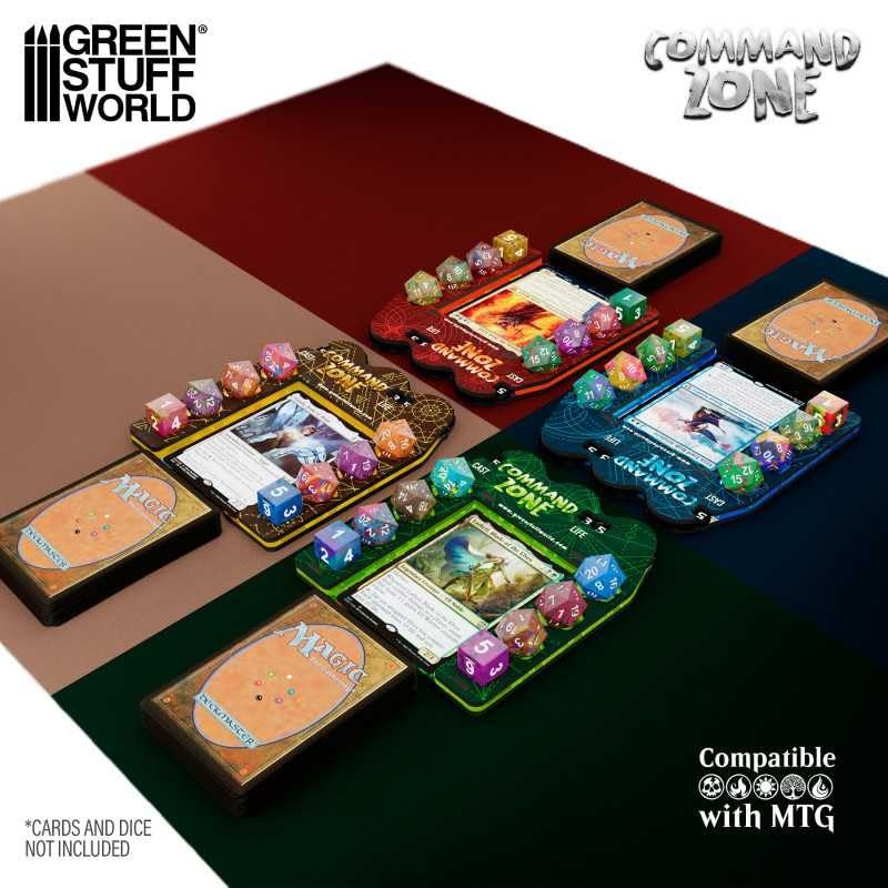 Command Zone Tray - Life and Utility Tracker for Commander