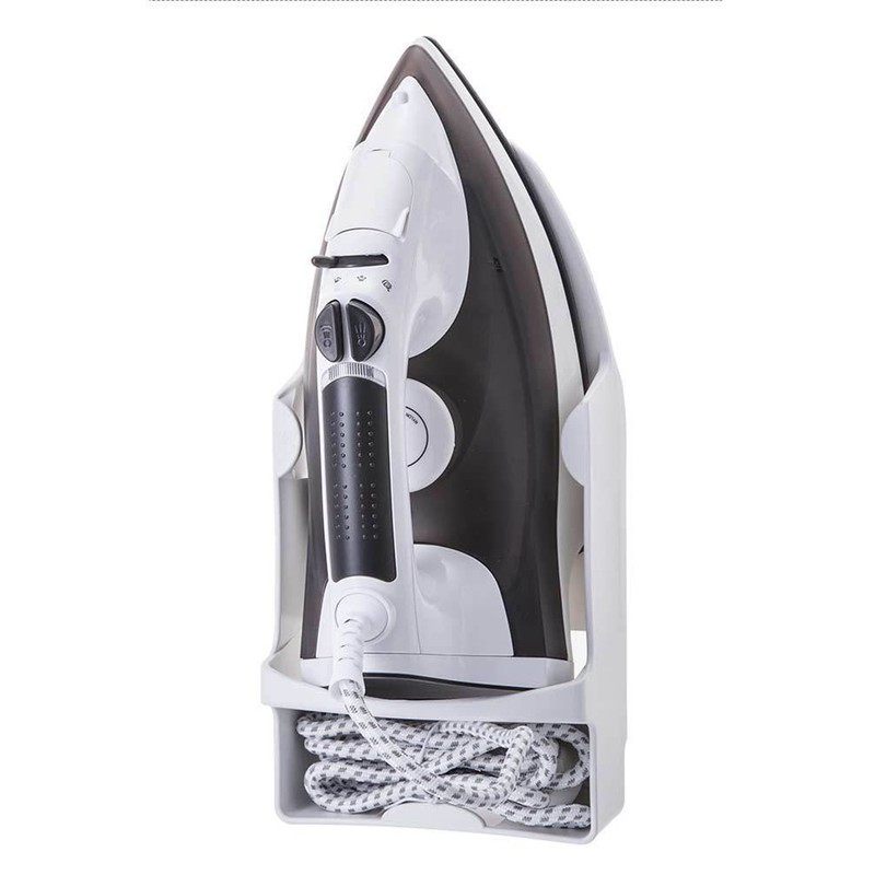 Iron Holder Wall Mounted Heat Resistant Widened Electric Iron Organizer