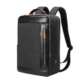 NOBLEMAN Business Smart Backpack Waterproof Laptop Backpack Travel Durable Daypack (black)