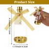 LOLYSIC 36PCS Mini Champagne Bottle Candy Container Shaped Jars Gold