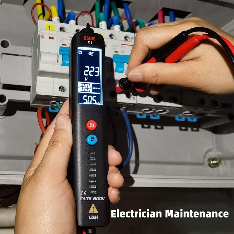 BSIDE NCV Voltage Tester with LCD EBTN Automatic Pen Multimeter