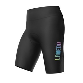 LAMEDA Mens Cycling Shorts,Padded Bike Shorts for Men with Moisture-Absorbing,Bicycle Biking Shorts for Road Bike Black