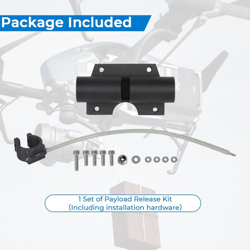 WIKIBB For DJI Inspire 2 Drone Payload Release Kit w/Hardware