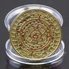 HARPIMER Mayan Aztec Prophecy Commemorative Coins, Mexican Maya Calendar Commemorative