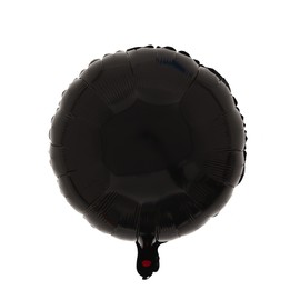 Black Foil Round Shape 10pcs Big Mylar Balloons Helium Balloons for Birthday Baby Shower Wedding Party Decoration 18 Inch