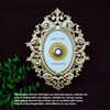 Retro Champagne Button Metal Decorative Press Champagne Door Rings Bell