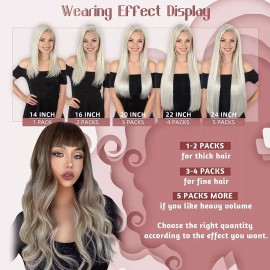 Hetto Extensiones De Cabello 100% Real 50gr 20in #3 Castaño Oscuro