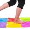 Fatigue-fighting prefabricated foot acupressure mat tag 1 green 2ea