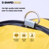 10 Inch Flexible Duct with Adjustable Rope 16FT PVC Flexible