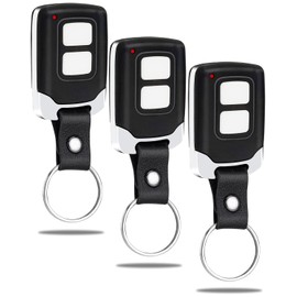 877LM 877Max 878Max Wireless Garage Door Opener Keypad for Liftmaster Chamberlain Craftsman Openers, Replaces 376Lm G940EV-P2 878MAX 377LM 977LM 877LM 66LM (Black 3PC)