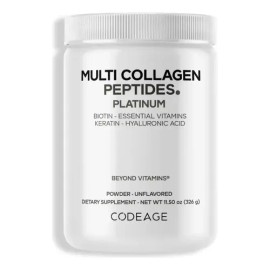 Codeage Multi Collagen Protein Powder Platinum 11.57oz Sfn                                                                                            