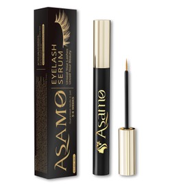 Eyelash Growth Serum – 15 Plant Extracts for Longer Lashes, Natural Beauty Enhancement,eye lash serum growth(Gold Black)