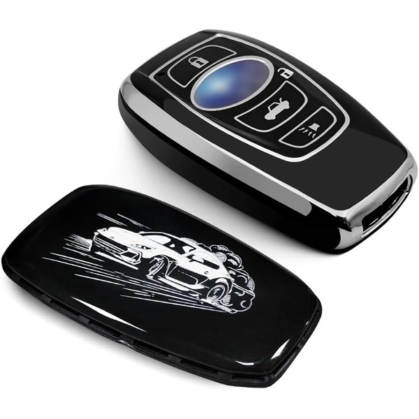 uunonaha BRZ Key Fob Cover TPU 360 Degree Protection Soft