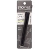 Sunstar Stationery S3791866 Sticky Steel Scissors, Compact Type, Black, Set