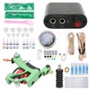 Complete Tattoo Kit Professional Coil Tattoo Machine Power Supply Pen