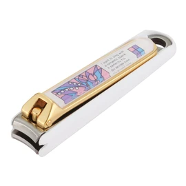 Kai Corporation KE0601 Nail Clipper, New Nail S (Stained), Curved Blade, Sharp Sharp, Made in Japan