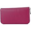modamoda de - Silver P02 Italian Women's Wallet Real Leather