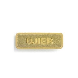Insignia De Ujier, Latón (Usher Badge, Brass)