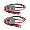 2 Pack 8AWG Cable with 50A Connectors for LiFePO4 Battery,