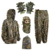 EAmber Ghillie Suit Gilly Hunting Suits Pants 3D Leaf Camo