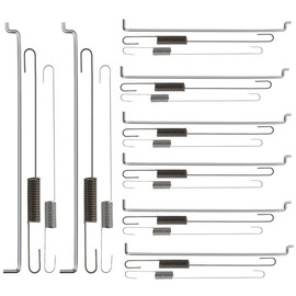 24PCS 168F Throttle Return Spring Linkage Kit, Carburetor Spring Classification Governor Connecting Rod Speed Control Compatible with Honda Clone 170F GX160 GX200 GX210 Engine