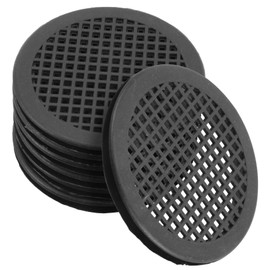 SHINEOFI 10Pcs Vent Covers for Cabinet and Wardrobe Air Vents for Ventilation Easy Installation Mesh Grille for Optimal Airflow