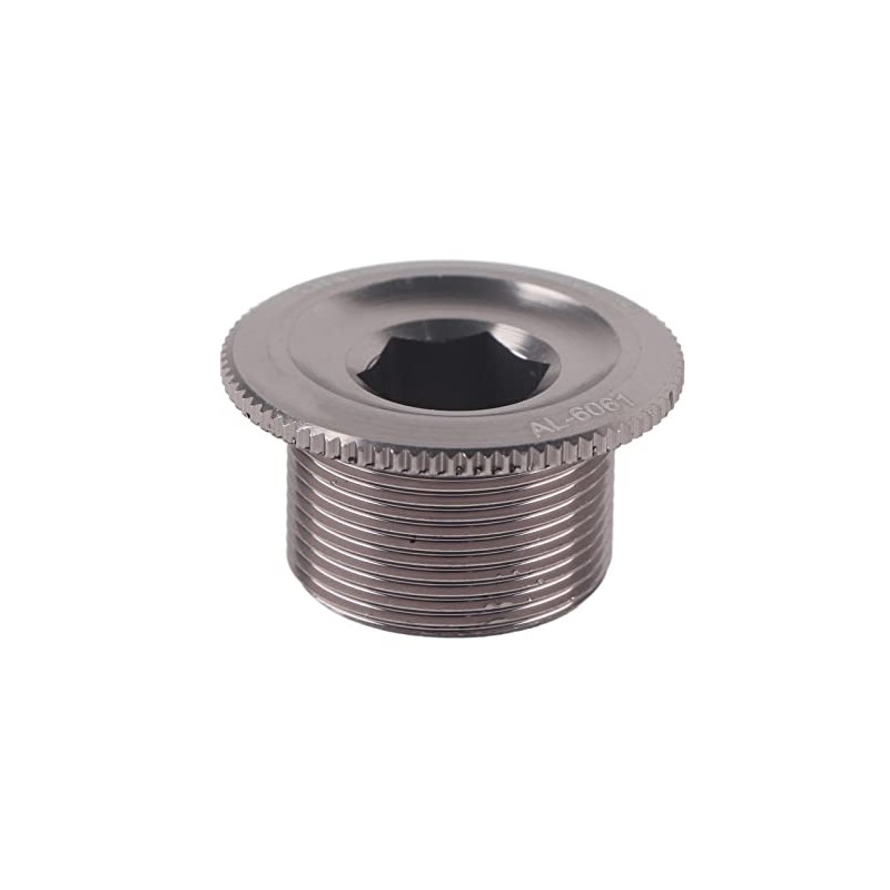 Keenso Bicycle Crank Bolt, Bicycle Aluminium Alloy Crank Bolt BB