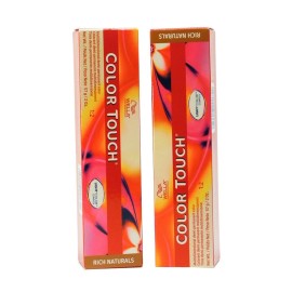 Color Touch Wella Color Touch Deep Browns 7/75 Medium Blonde/Brown Red-Violet Hair Color 2oz